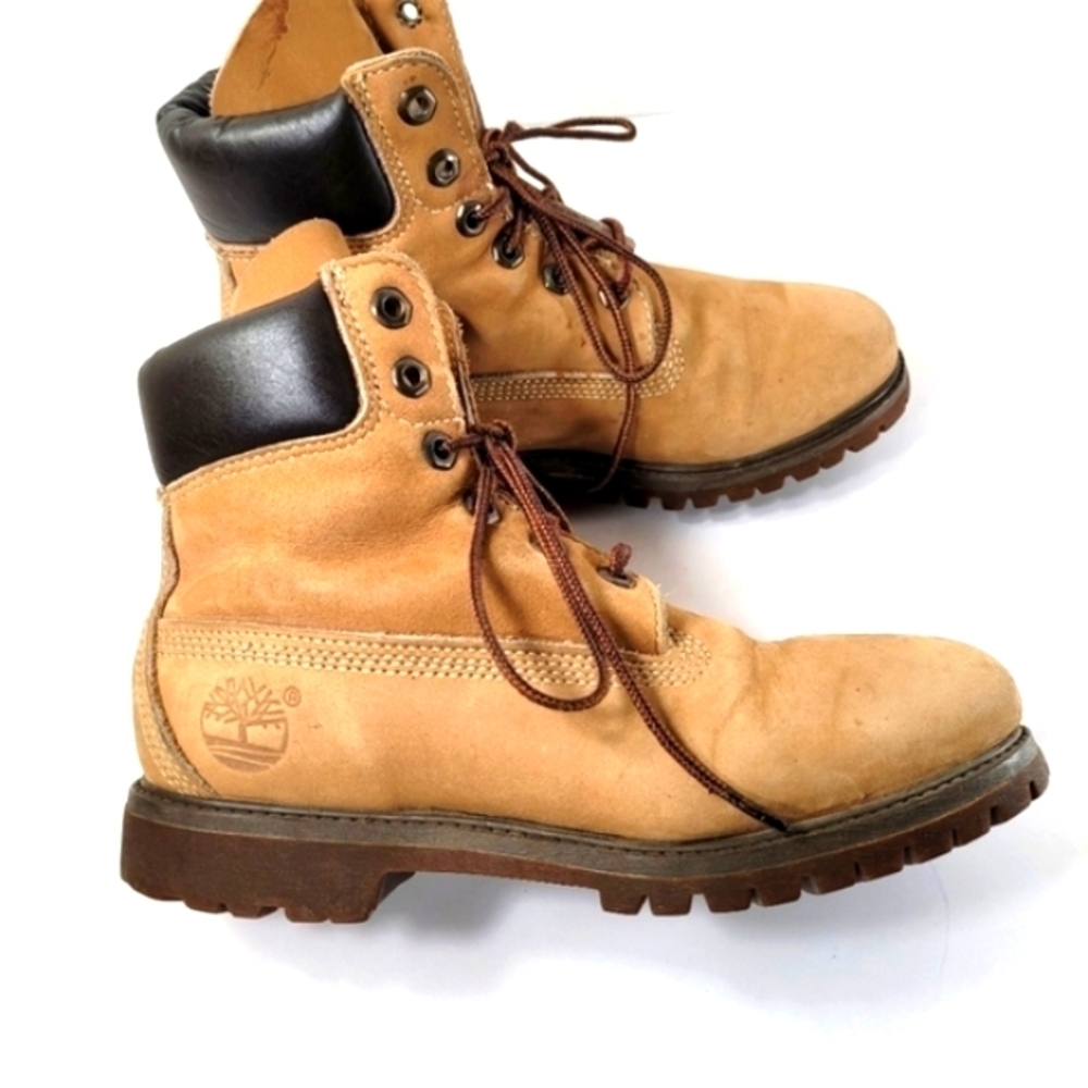 Timberland 6" Premium Leather Waterproof Boots Men's 6M Women's 7.5 US